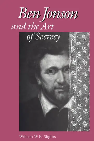 Cover of Ben Jonson and the Art of Secrecy