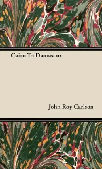 Cover of Cairo to Damascus