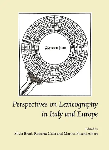Cover of Perspectives on Lexicography in Italy and Europe