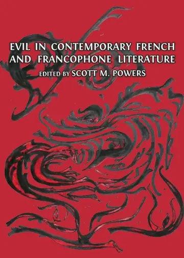 Cover of Evil in Contemporary French and Francophone Literature