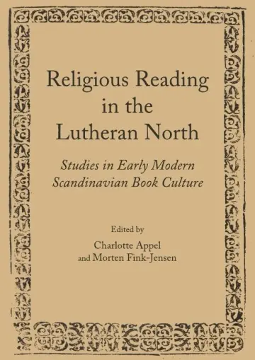 Cover of Religious Reading in the Lutheran North