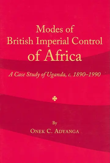 Cover of Modes of British Imperial Control of Africa