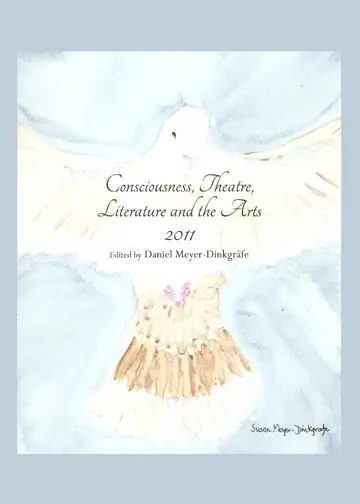Cover of Consciousness, Theatre, Literature and the Arts 2011
