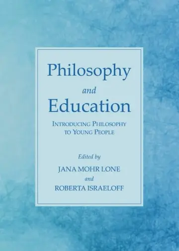 Cover of Philosophy and Education