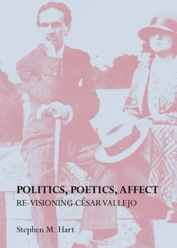 Cover of Politics, Poetics, Affect