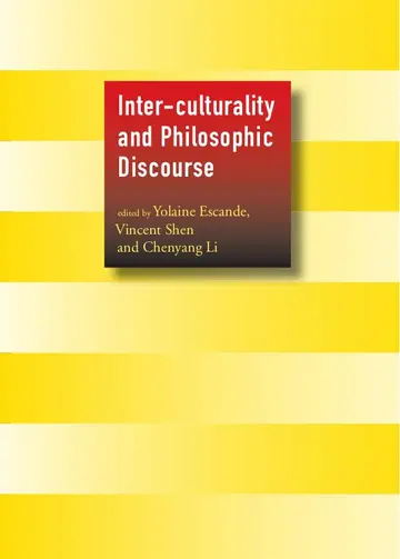 Cover of Inter-Culturality and Philosophic Discourse