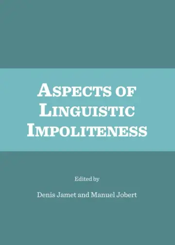 Cover of Aspects of Linguistic Impoliteness