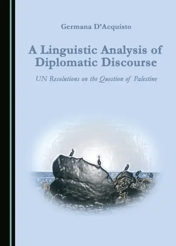 Cover of A Linguistic Analysis of Diplomatic Discourse