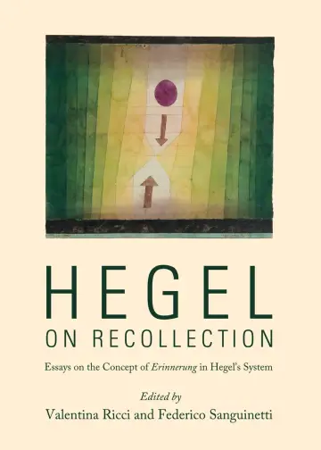 Cover of Hegel on Recollection