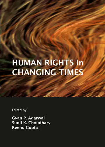 Cover of Human Rights in Changing Times