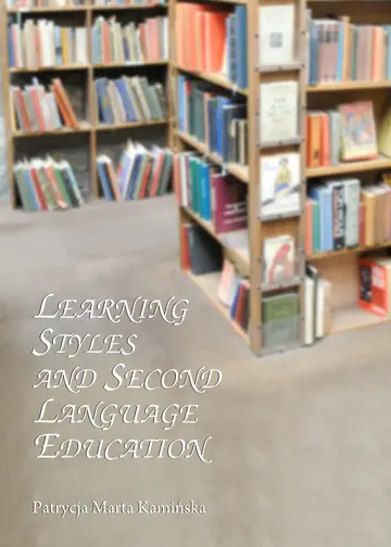Cover of Learning Styles and Second Language Education