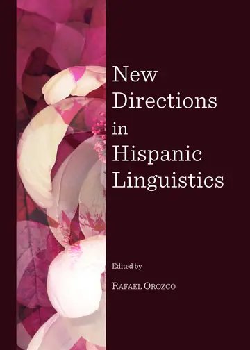 Cover of New Directions in Hispanic Linguistics