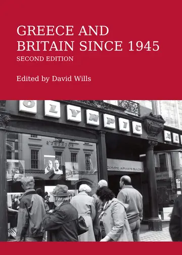 Cover of Greece and Britain since 1945 Second Edition
