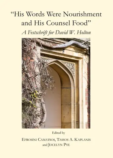 Cover of "His Words Were Nourishment and His Counsel Food"