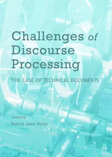 Cover of Challenges of Discourse Processing