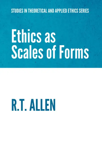 Cover of Ethics as Scales of Forms