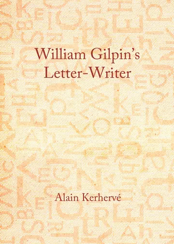 Cover of William Gilpin’s Letter-Writer