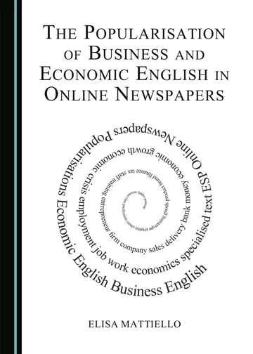 Cover of The Popularisation of Business and Economic English in Online Newspapers