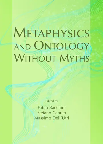 Cover of Metaphysics and Ontology Without Myths