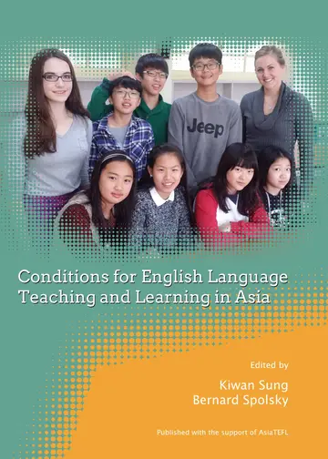 Cover of Conditions for English Language Teaching and Learning in Asia