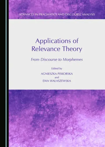 Cover of Applications of Relevance Theory