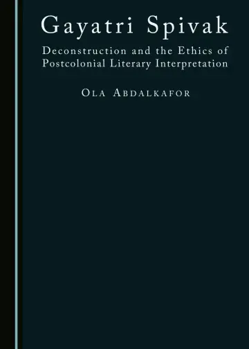 Cover of Gayatri Spivak