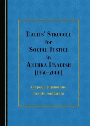 Cover of Dalits' Struggle for Social Justice in Andhra Pradesh