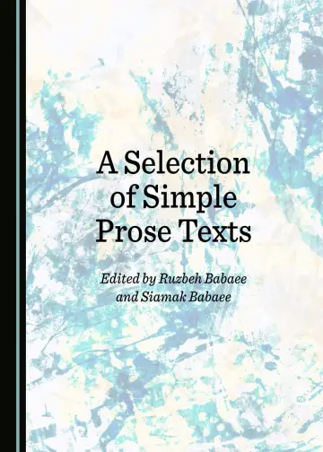 Cover of A Selection of Simple Prose Texts