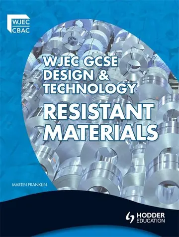 Cover of WJEC GCSE Design and Technology