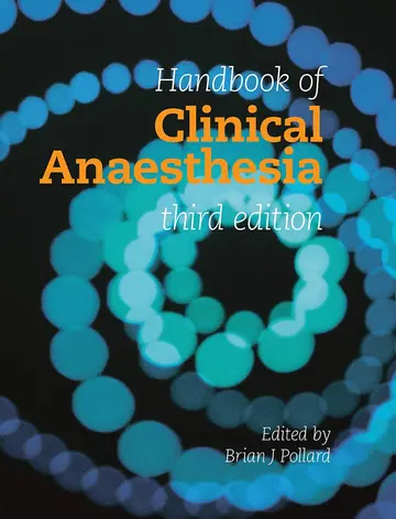 Cover of Handbook of Clinical Anaesthesia