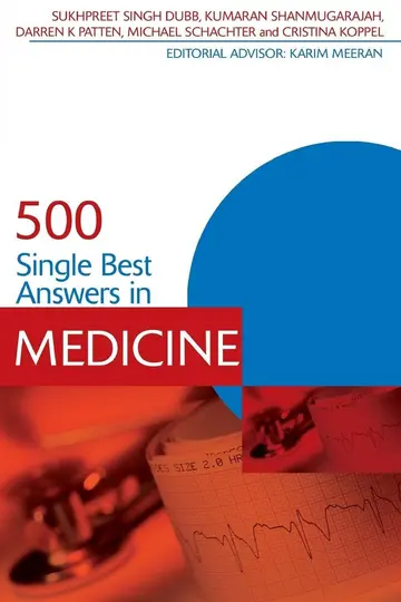 Cover of 500 Single Best Answers in Medicine