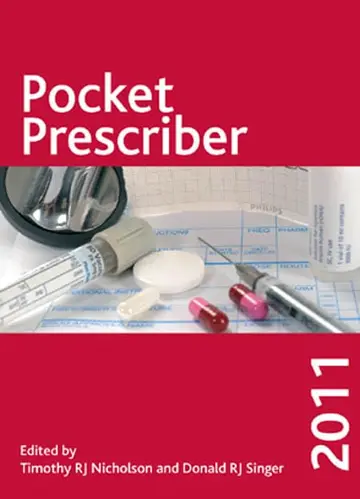 Cover of Pocket Prescriber 2011