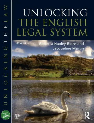 Cover of Unlocking the English Legal System