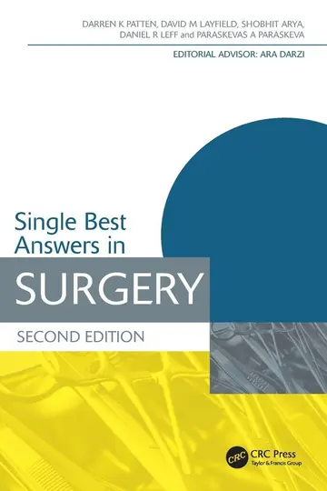 Cover of Single Best Answers in Surgery