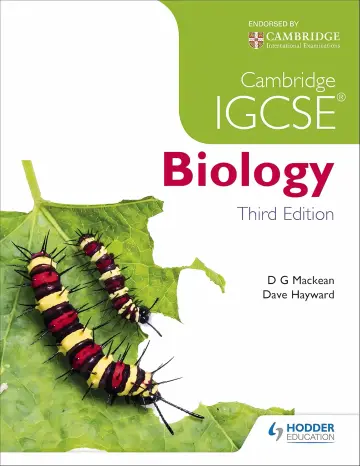 Cover of Cambridge Igcse Biology 3rd Edition