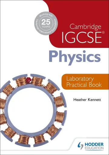 Cover of Cambridge Igcse Physics Laboratory Practical Book