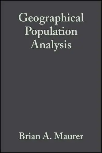 Cover of Geographical Population Analysis