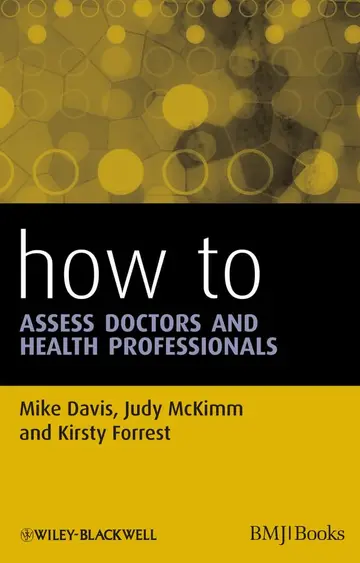 Cover of How to Assess Doctors and Health Professionals