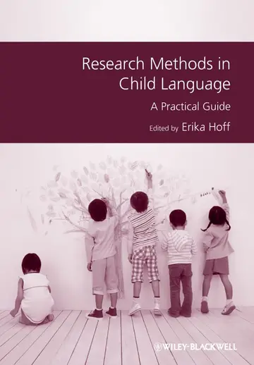 Cover of Research Methods in Child Language
