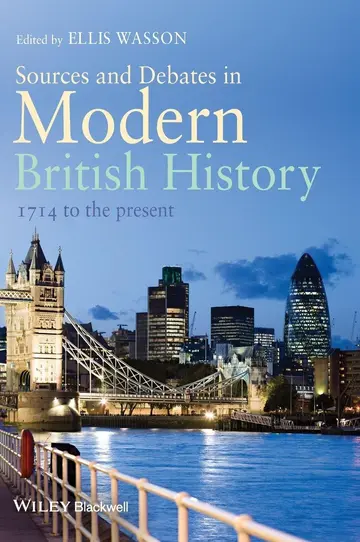 Cover of Sources and Debates in Modern British History