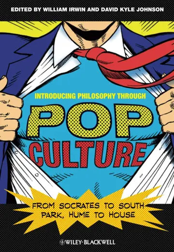 Cover of Introducing Philosophy Through Pop Culture