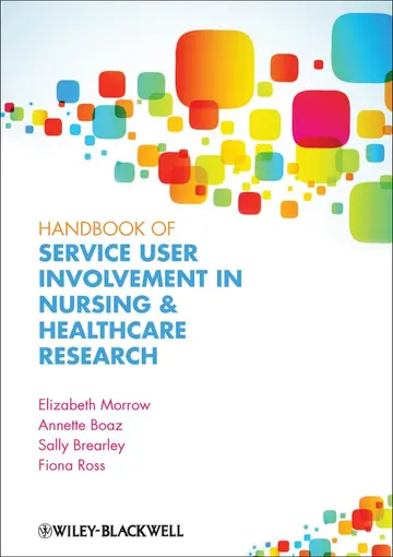 Cover of Handbook of Service User Involvement in Nursing and Healthcare Research