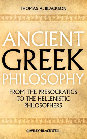 Cover of Ancient Greek Philosophy