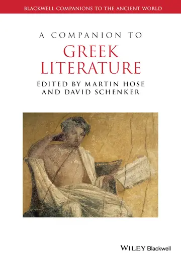 Cover of A Companion to Greek Literature
