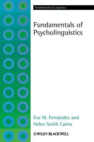 Cover of Fundamentals of Psycholinguistics