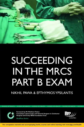 Cover of Succeeding in the MRCS Part B Exam