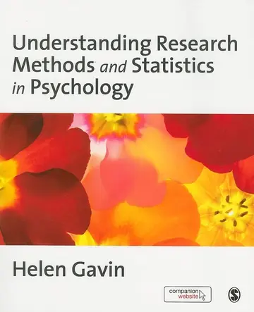 Cover of Understanding Research Methods and Statistics in Psychology