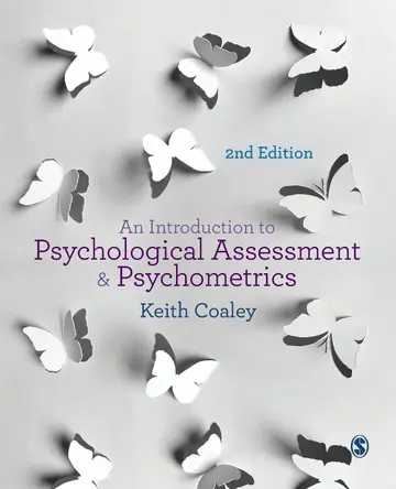 Cover of An Introduction to Psychological Assessment and Psychometrics