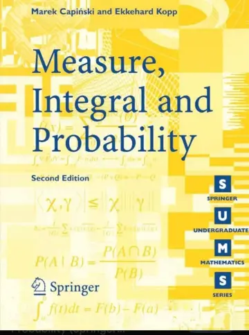 Cover of Measure, Integral and Probability