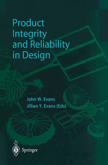 Cover of Product Integrity and Reliability in Design